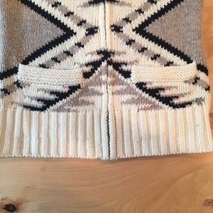 Madewell zip-up alpine sweater S